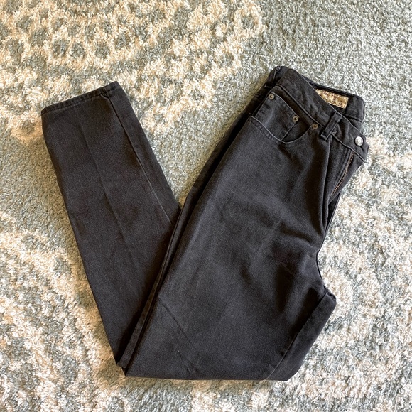 Express Denim - Vintage Express Black Jeans High Waist